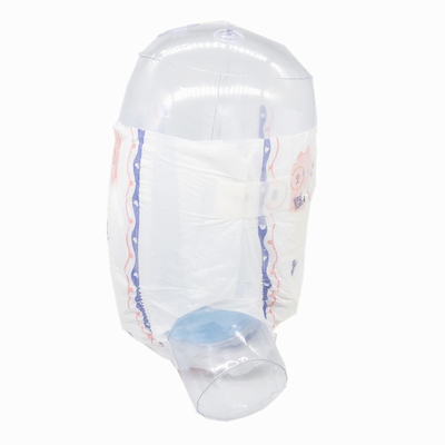 Protection non tissée douce de la fuite 3D de pantalon de couches-culottes de bébé de pulpe de duvet