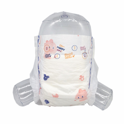 Protection non tissée douce de la fuite 3D de pantalon de couches-culottes de bébé de pulpe de duvet