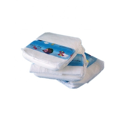 Couches-culottes jetables de bébé de tissu non-tissé armure toile avec la Manche de prévention de la fuite 3D
