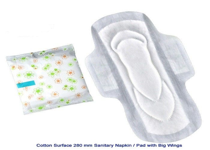 anion mol épais Chip Core de serviette hygiénique de coton de 2mm 8 couches