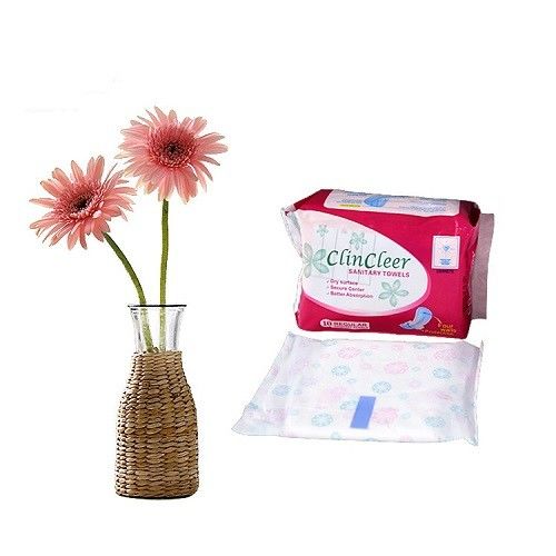 Les serviettes hygiéniques organiques respirables capitonne le noyau absorbant superbe de 270mm