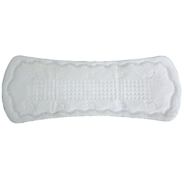 Protections sanitaires non tissées pures des revêtements 190mm de culotte de coton d'anti fuite de GV aucune ailes